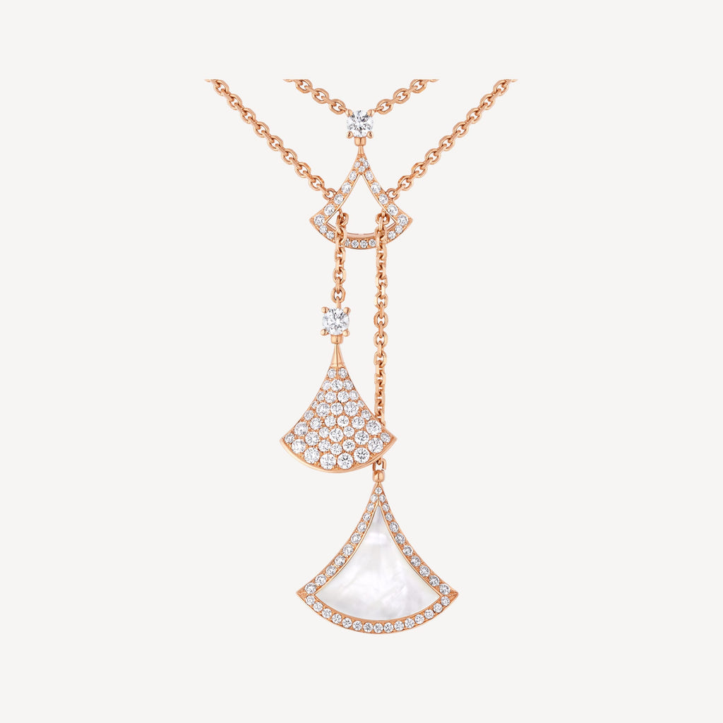 18K BVLGARI BV Divas' Dream Pearls Necklace