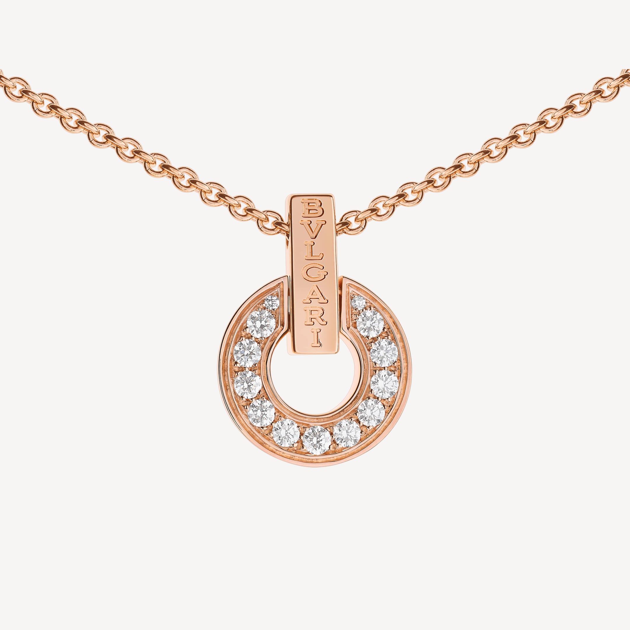 18K BVLGARI BV Diamonds Necklace