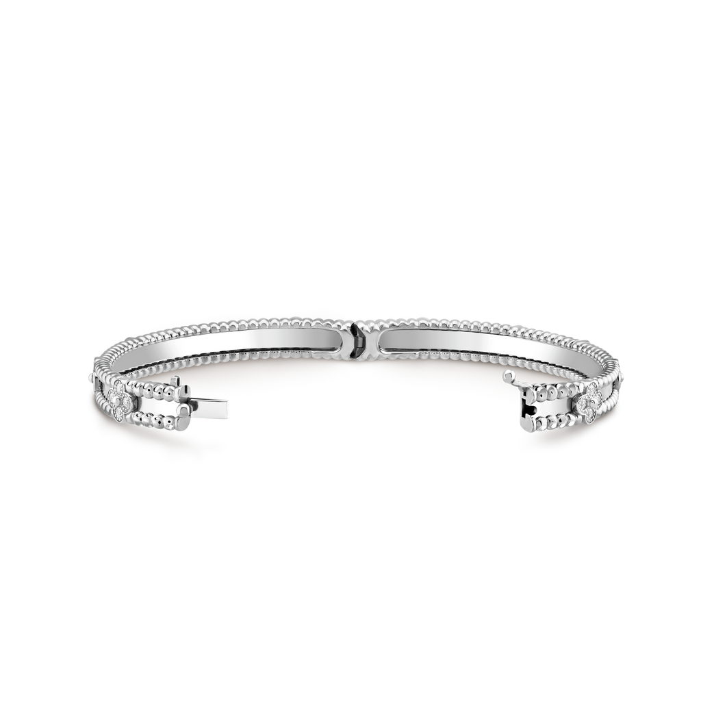18K Van Cleef & Arpels Perlee Sweet Clovers Small Bracelet