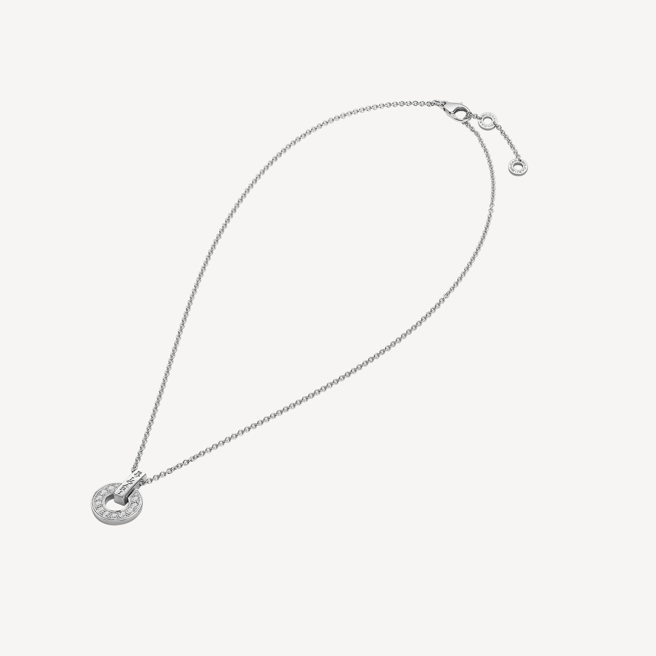 18K BVLGARI BV Diamonds Necklace