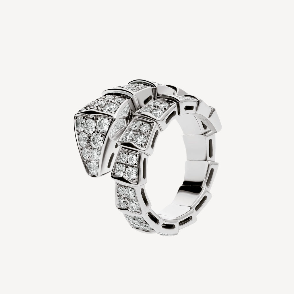 18K BVLGARI BV Serpenti Viper Ring