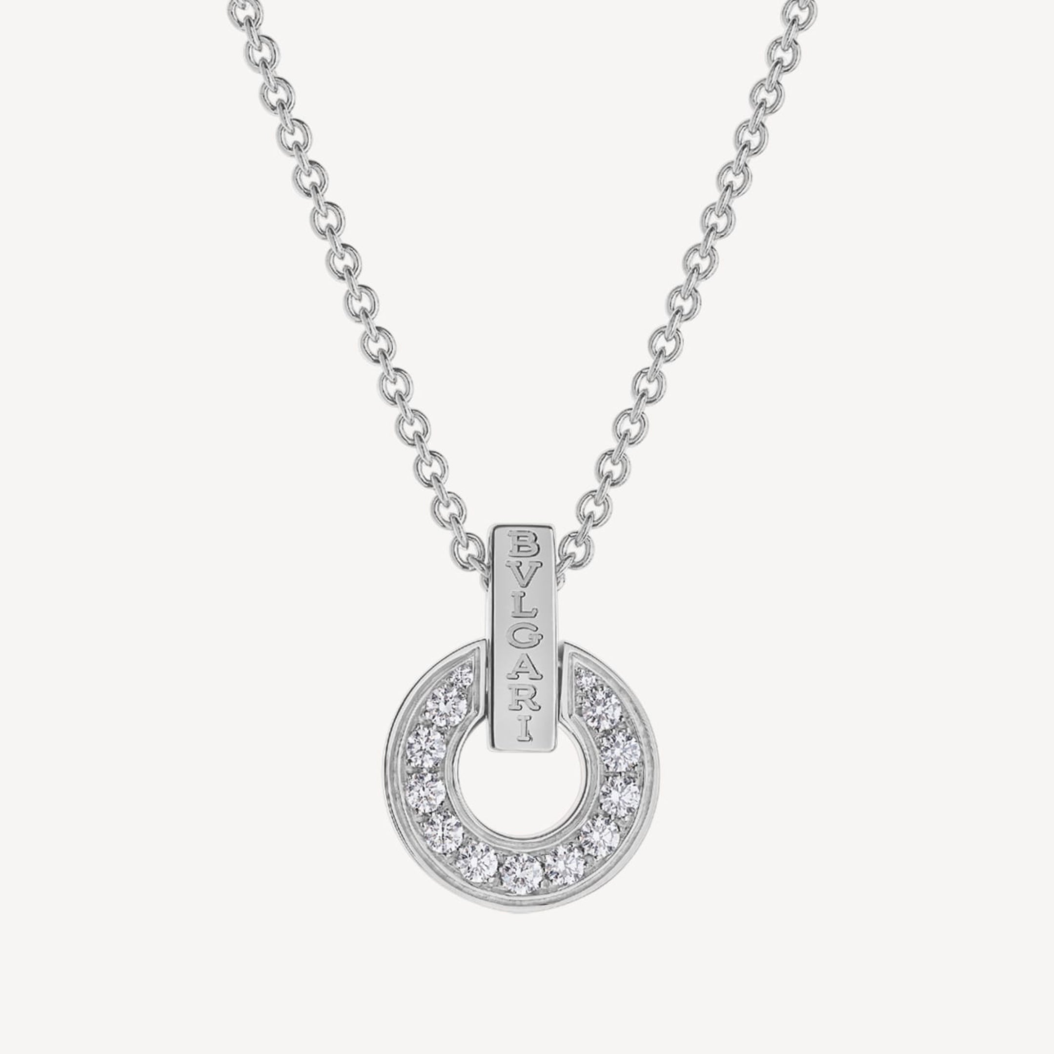18K BVLGARI BV Diamonds Necklace