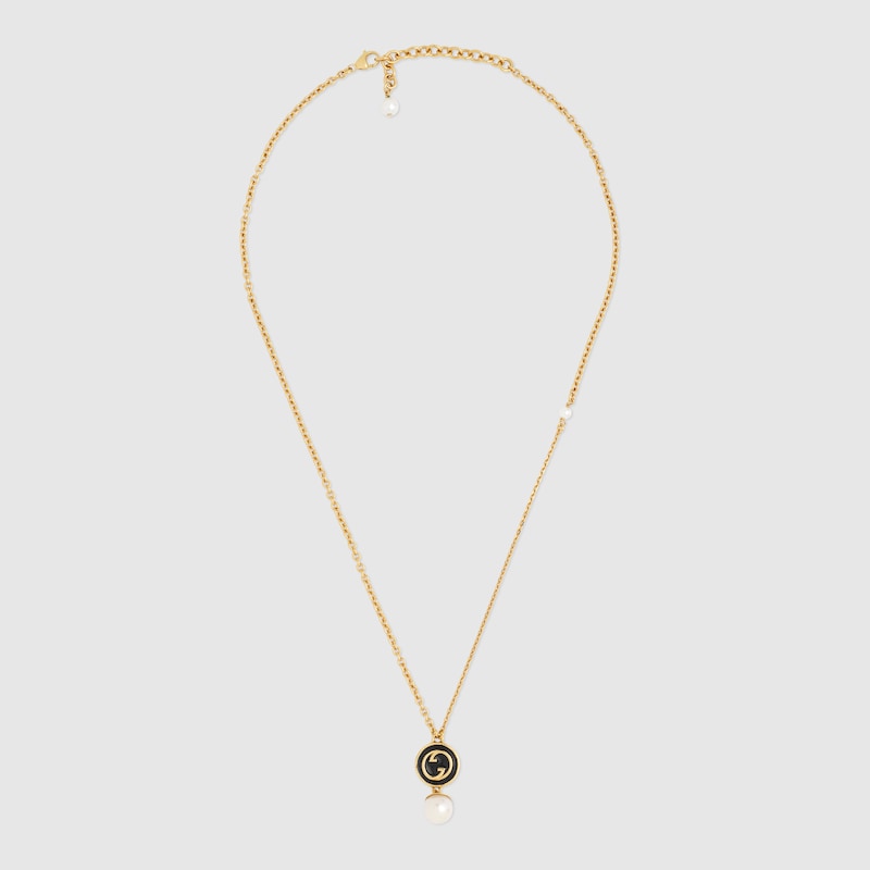 18K Gucci Blondie Pendant Necklace