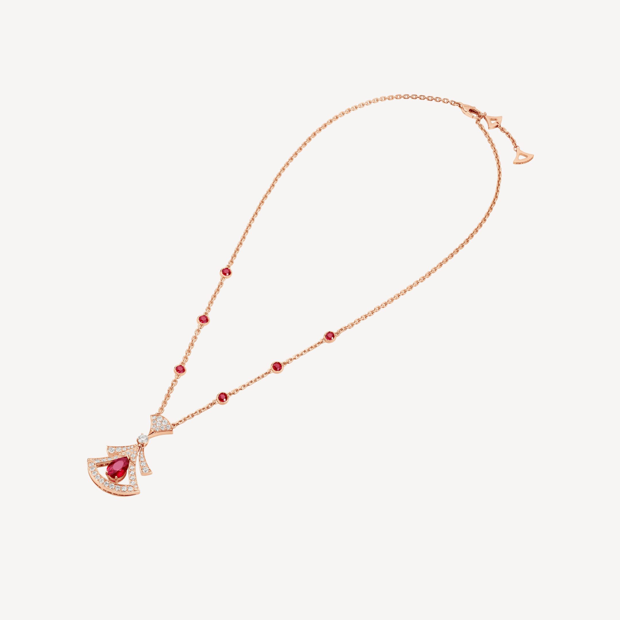 18K BVLGARI Divas' Dream Diamond Necklace