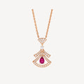 18K BVLGARI BV Divas' Dream Pearls Diamond Necklace