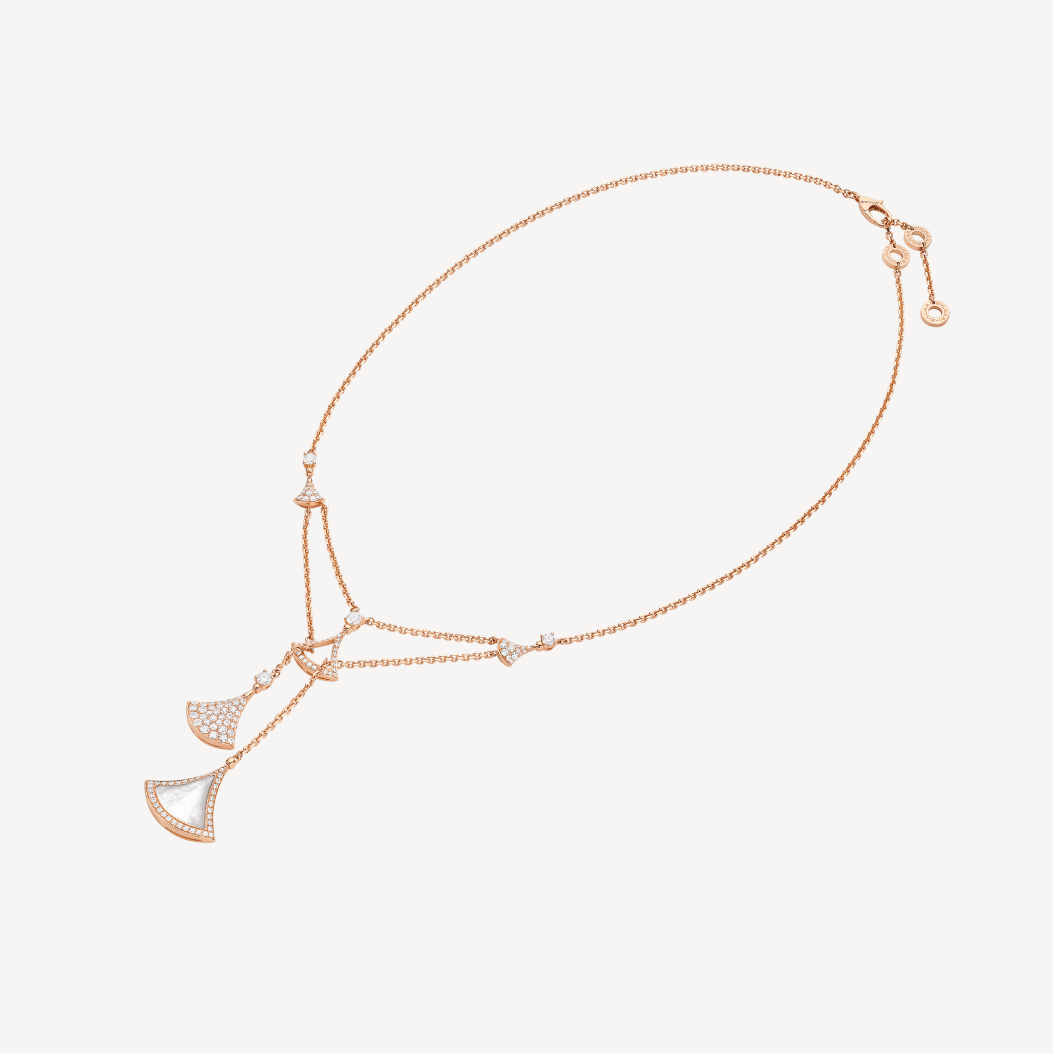 18K BVLGARI BV Divas' Dream Pearls Necklace
