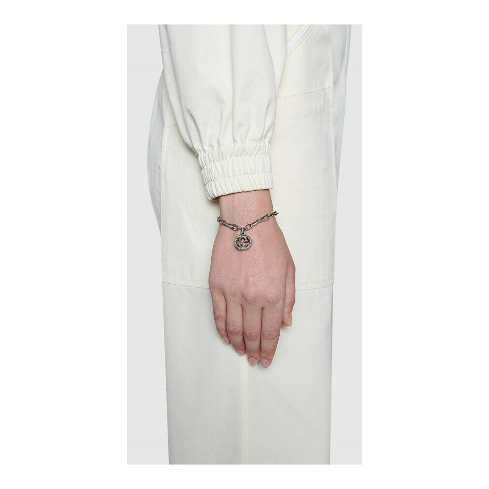 Gucci Striped Pendant Bracelet