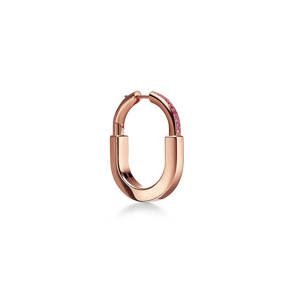 18K Tiffany Lock ROS隆搂| Edition Medium Earrings