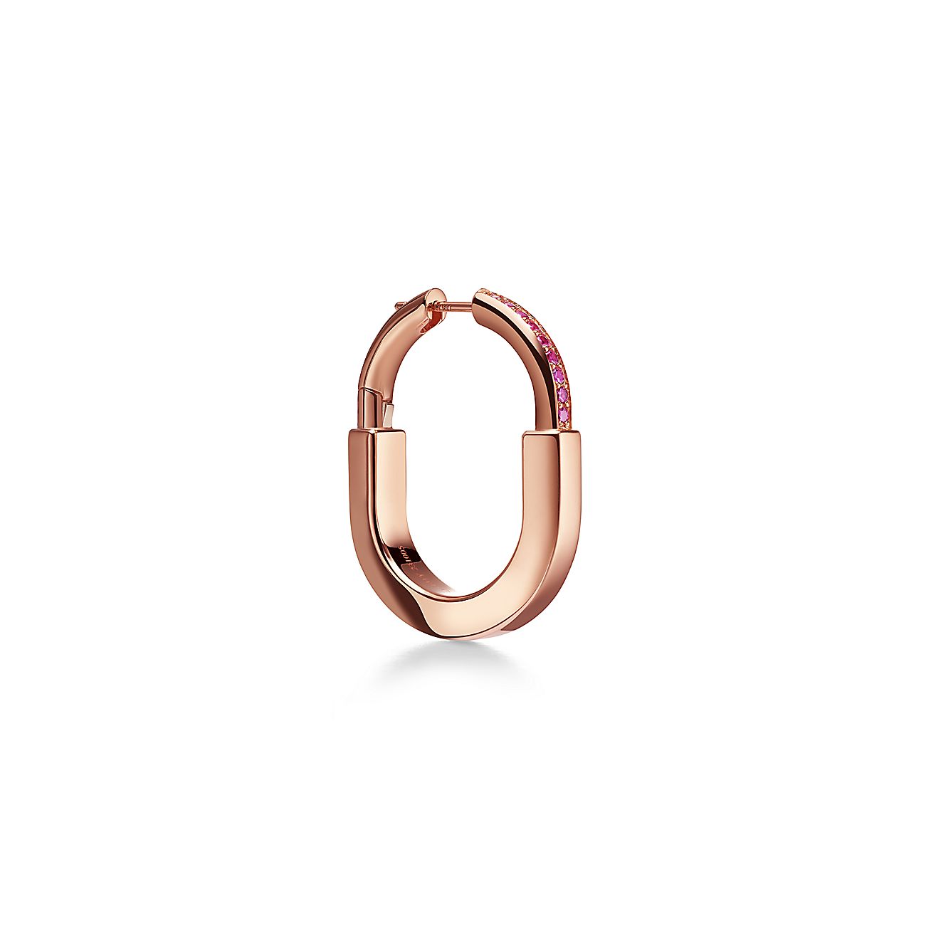 18K Tiffany Lock ROS隆搂| Edition Medium Earrings