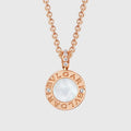 18K BVLGARI BV White Ceramic Necklace