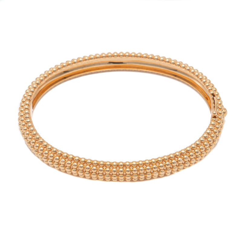 18K Van Cleef & Arpels Perlee Pearls Five Rows Bracelet