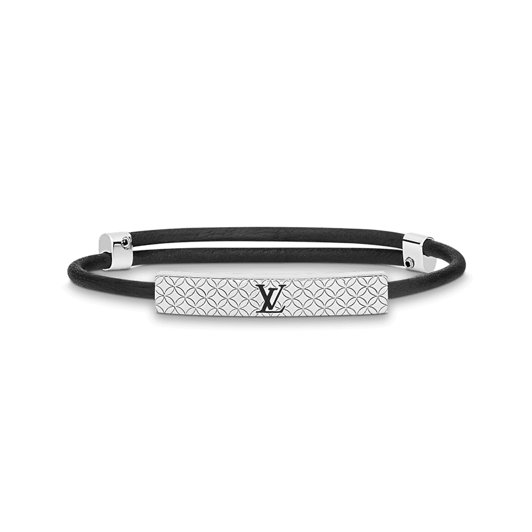 18K Louis Vuitton Champs Elysees Black Bracelet