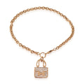 18K Amulettes Constance Diamond Hermes Bracelet