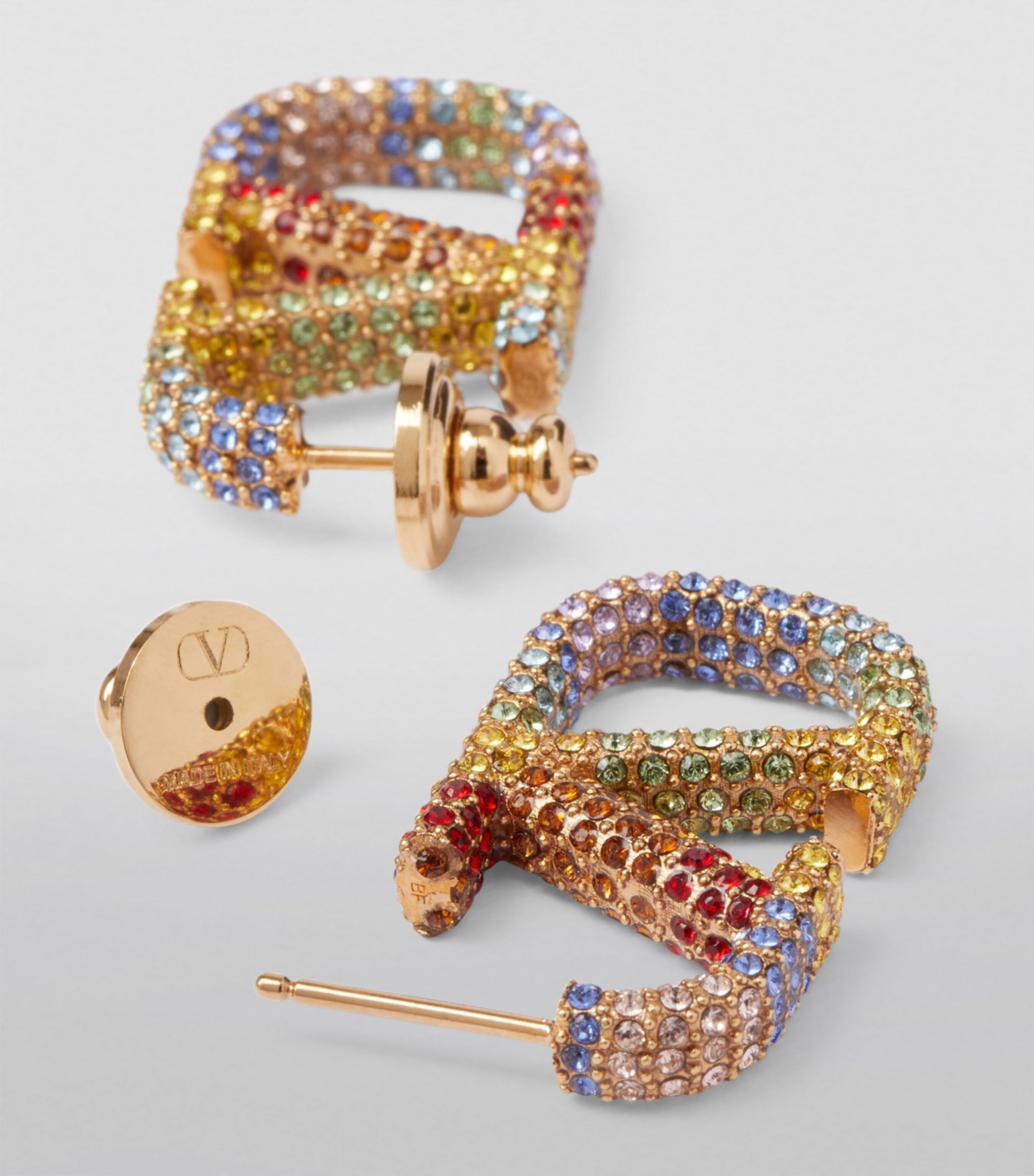 18K Valentino Garavani Vlogo Signature Earrings