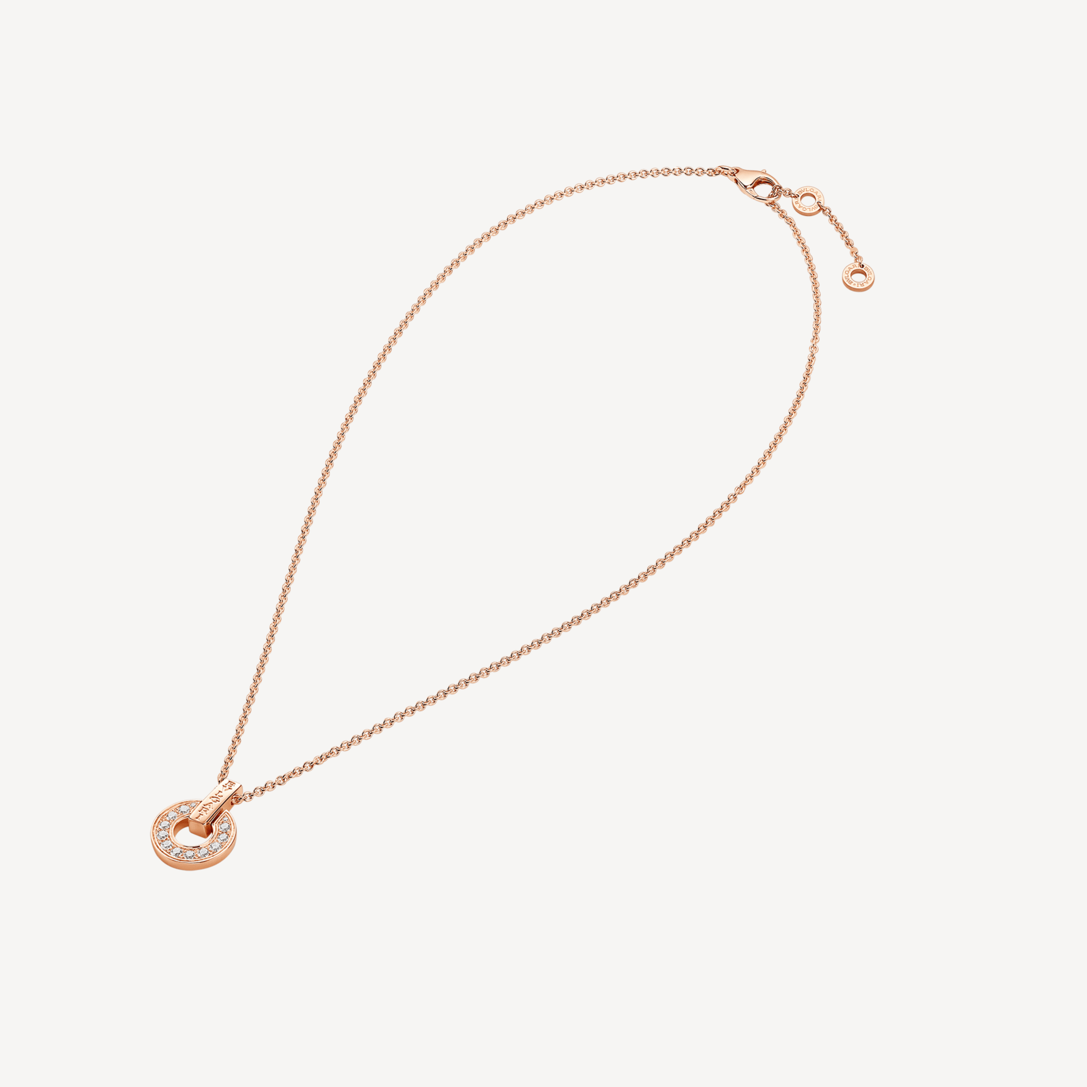 18K BVLGARI BV Diamonds Necklace
