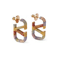 18K Valentino Garavani Vlogo Signature Earrings