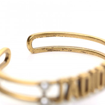 18K Dior J'Adior Pearls Open Cuff Bracelet