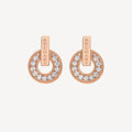 18K BVLGARI BV Rose Gold Earrings