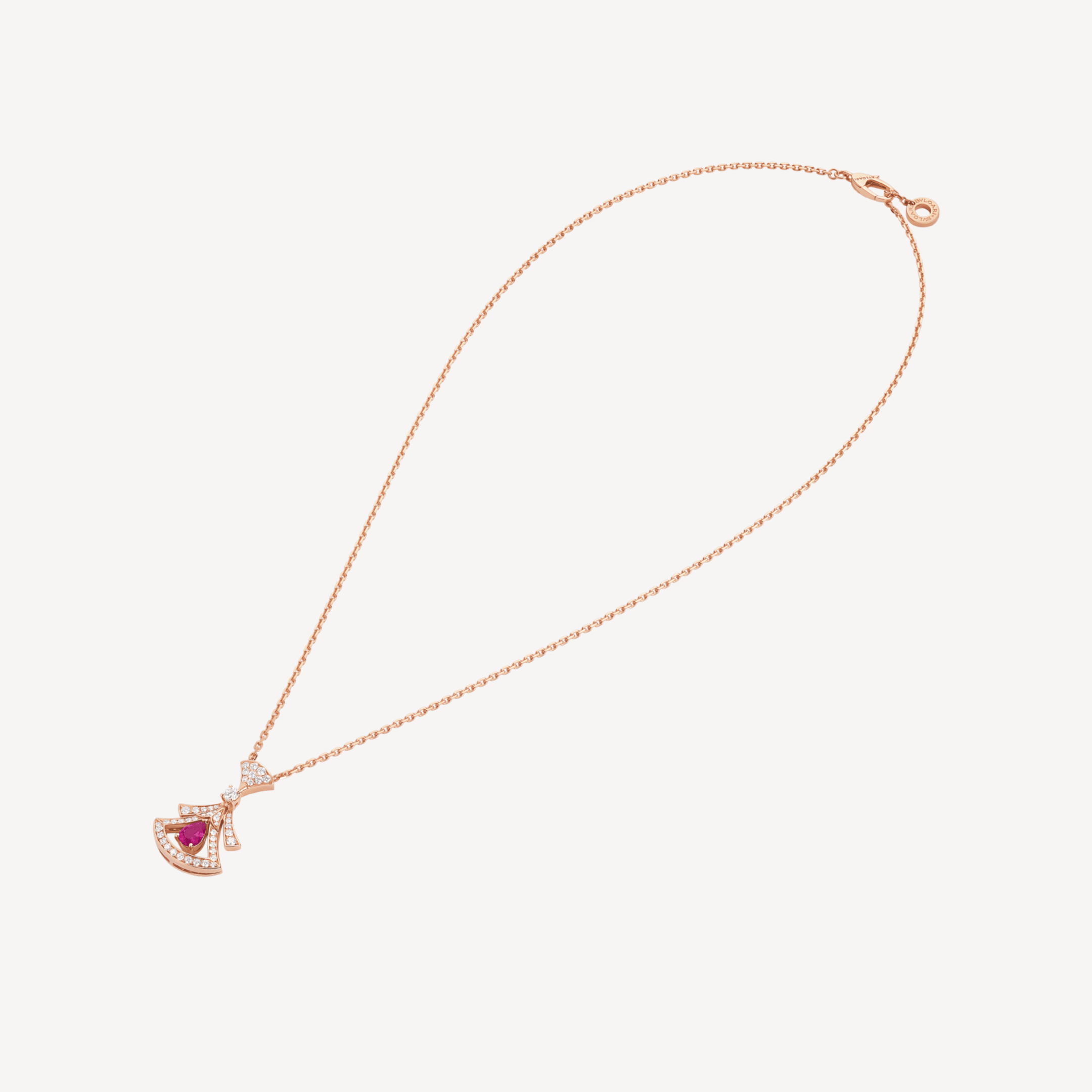 18K BVLGARI BV Divas' Dream Pearls Diamond Necklace