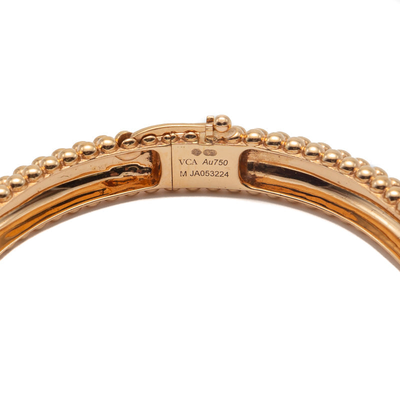 18K Van Cleef & Arpels Perlee Pearls Five Rows Bracelet