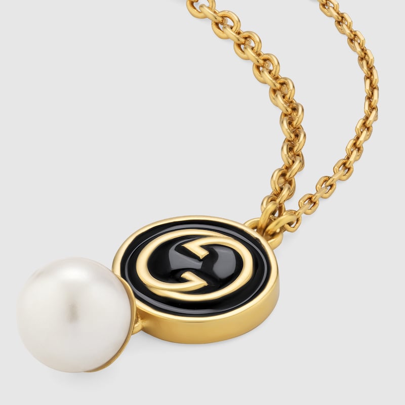 18K Gucci Blondie Pendant Necklace