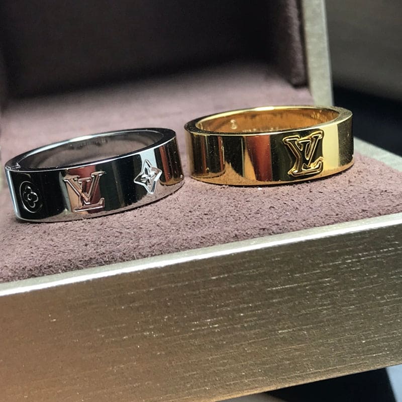 18K Louis Vuitton Instinct Set of 2 Rings