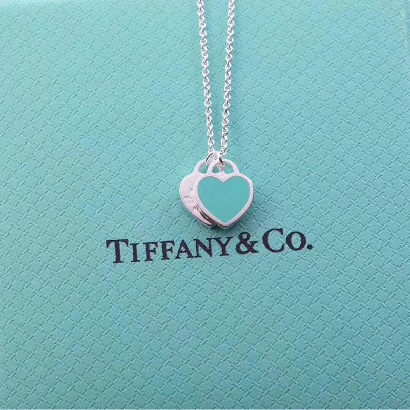 Tiffany Blue Heart Necklaces