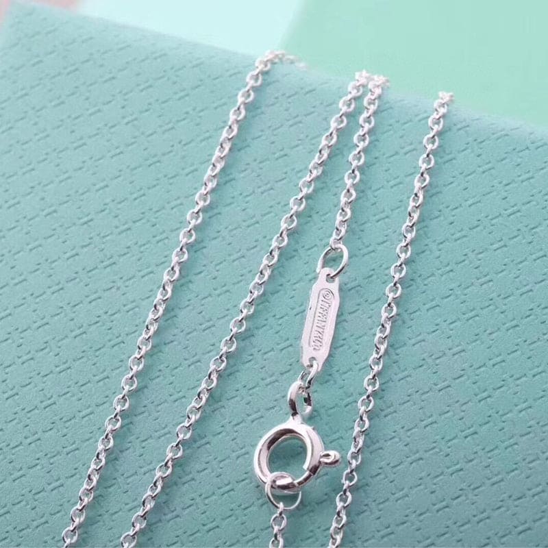 Tiffany Pink Double Heart Necklaces