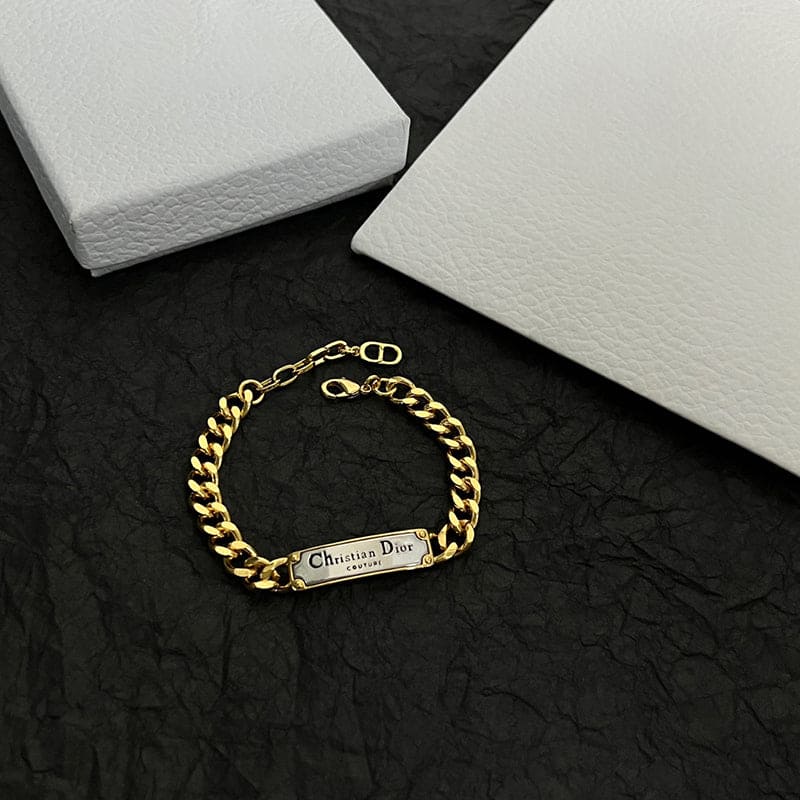 18K Dior Couture Link Chain Bracelet
