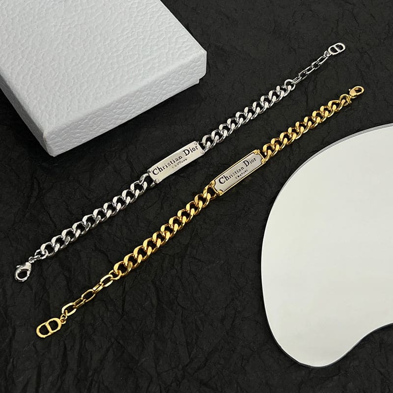18K Dior Couture Link Chain Bracelet