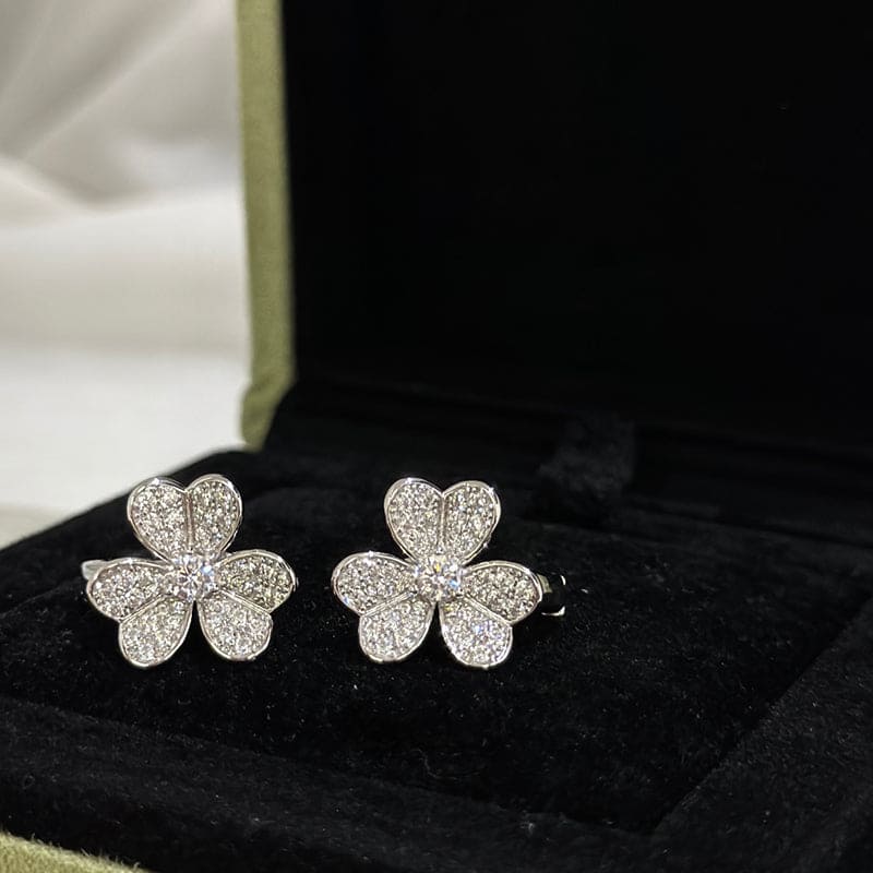 18K Van Cleef & Arpels Frivole Small Model Earrings