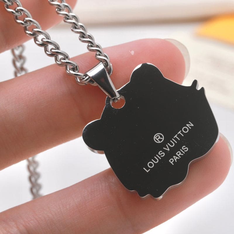 Louis Vuitton x Nigo Tiger Pendant Necklace