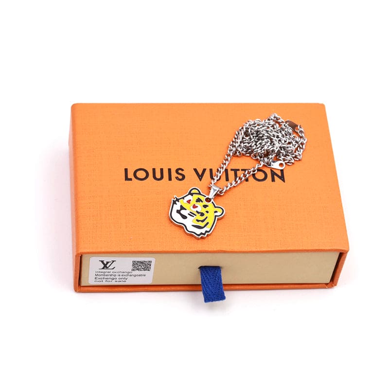 Louis Vuitton x Nigo Tiger Pendant Necklace