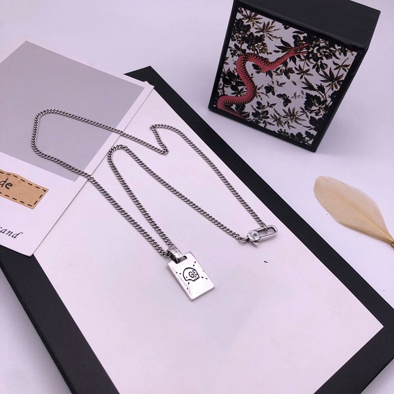 Gucci Ghost Pendant Necklaces