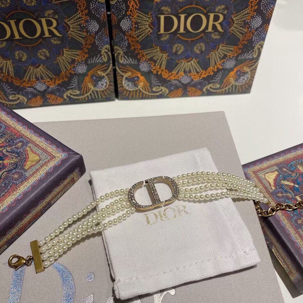 18K Dior 30 Montaigne Pearl Bracelet