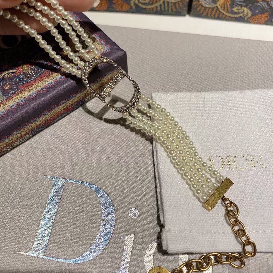 18K Dior 30 Montaigne Pearl Bracelet