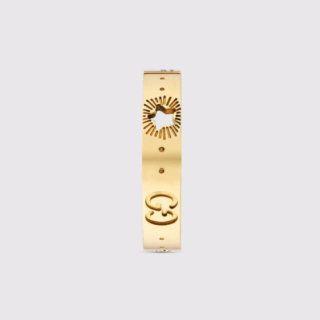 18K Gucci Icon Yellow Gold Ring
