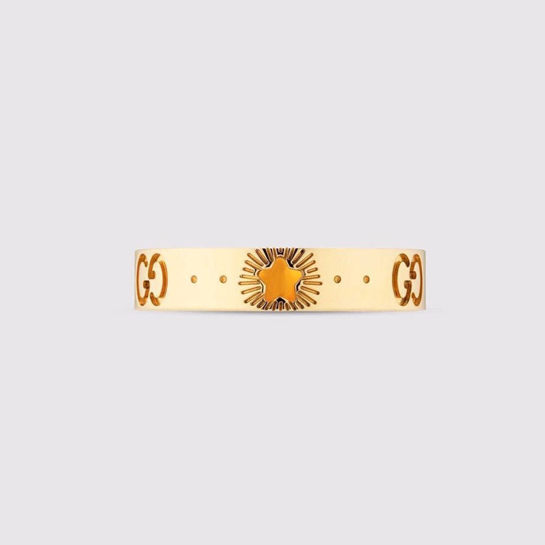 18K Gucci Icon Yellow Gold Ring