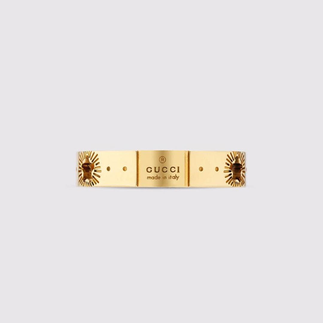 18K Gucci Icon Yellow Gold Ring