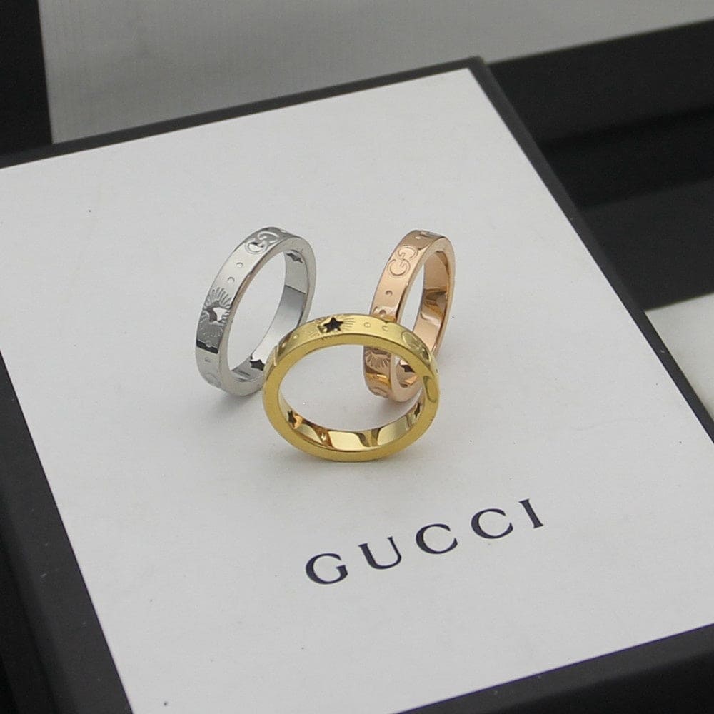 18K Gucci Icon Yellow Gold Ring