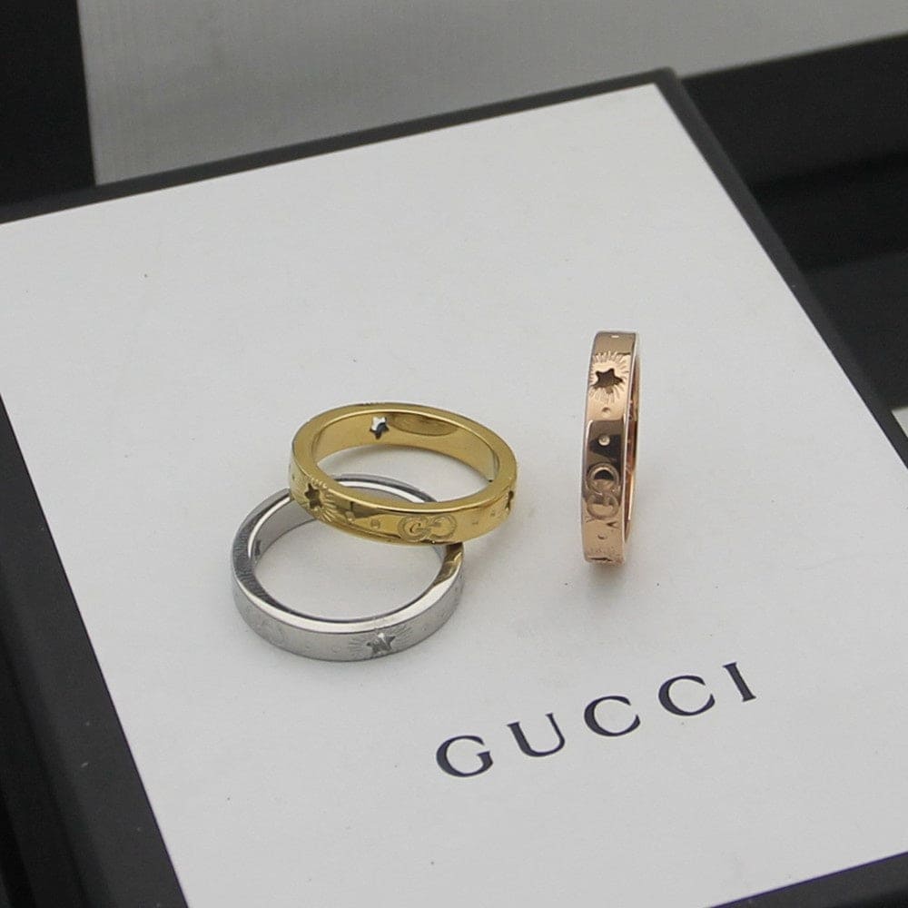 18K Gucci Icon Yellow Gold Ring