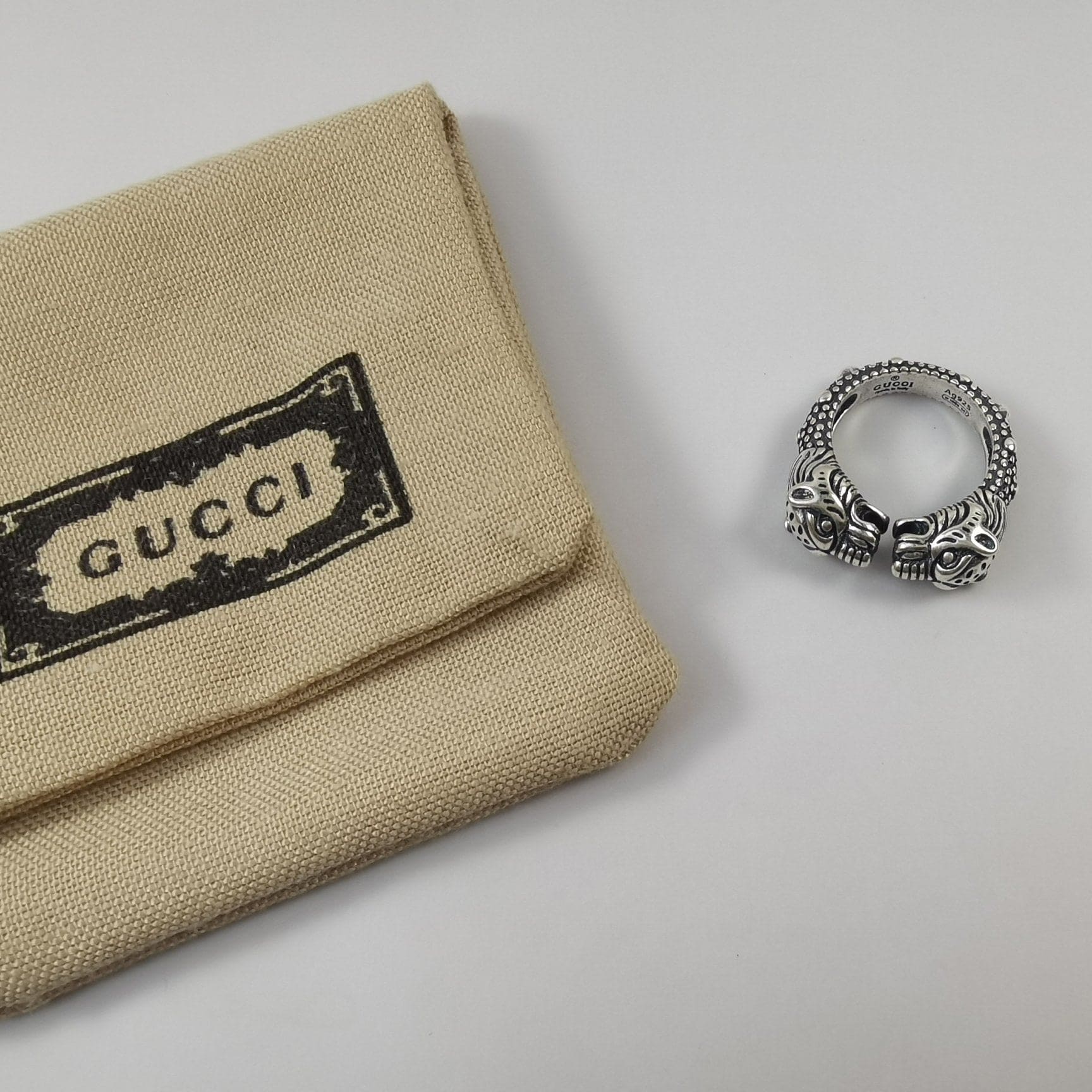 Gucci Tiger Head Ring