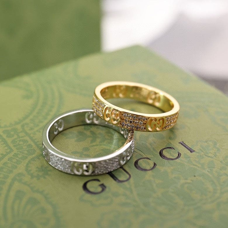 18K Gucci Icon Full Diamonds Ring