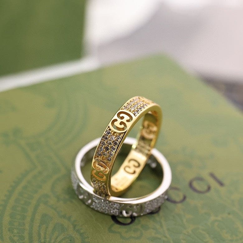 18K Gucci Icon Full Diamonds Ring
