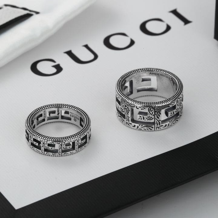 Gucci Square G 5mm Ring
