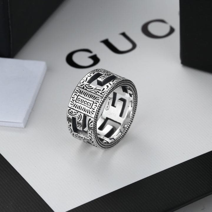 Gucci Square G 10mm Ring