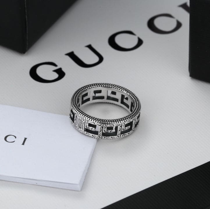 Gucci Square G 5mm Ring