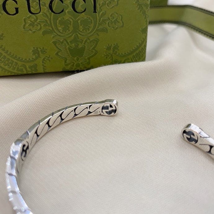 Gucci Interlocking G Cuff Bracelet