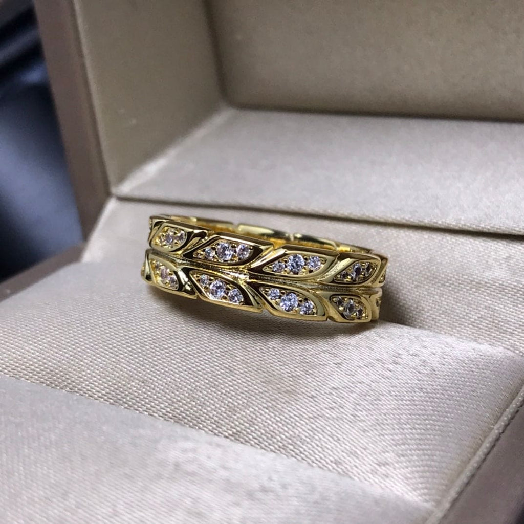 18K Tiffany Yellow Gold Victoria Vine Ring