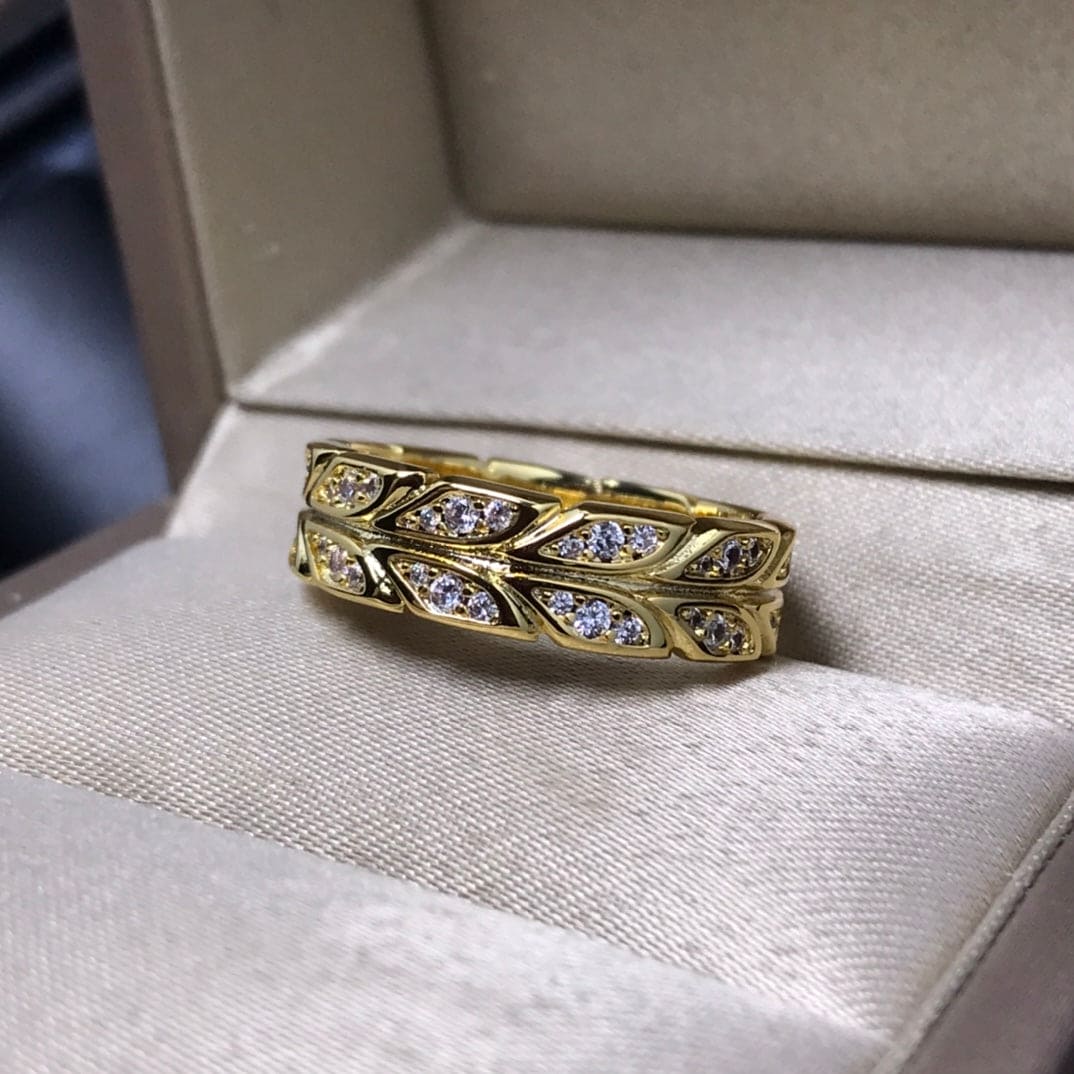 18K Tiffany Yellow Gold Victoria Vine Ring